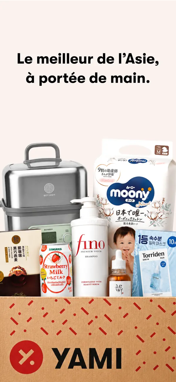 Screenshot #1 pour Yami: Shop All of Asia’s Best