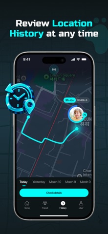Capture d'écran 3 de LoveTracker – Location Sharing