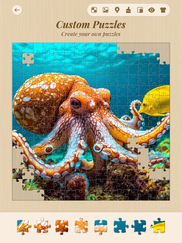 Jigsaw Puzzles & Story iPad screenshot