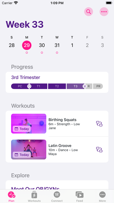 Expect—Pre & Postnatal Fitness Screenshot