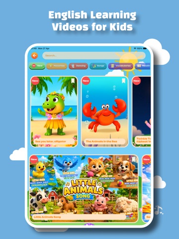 King English Kids iPad screenshot