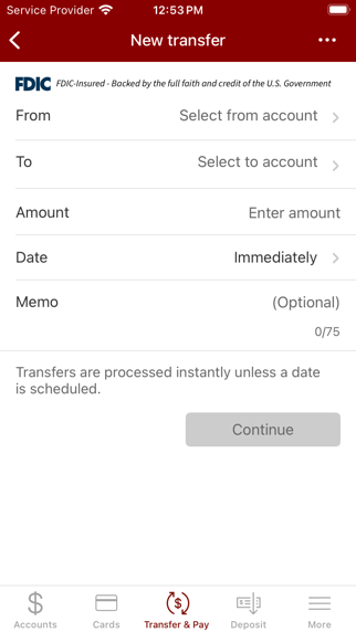 Home Federal Bank GI Mobile Screenshot