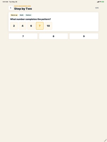 iFox Thinking Game Box iPad screenshot