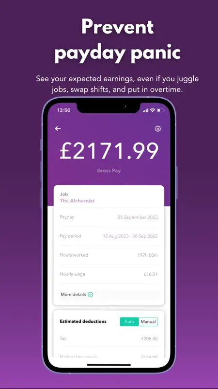 wac – shift & earnings tracker screenshot 7 of 10