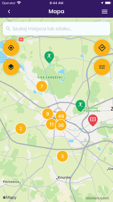 Gliwice GAMA aktywności miasta Screenshot