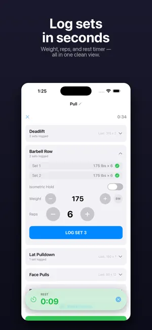 Rep Track - Workout Tracker screenshot 2