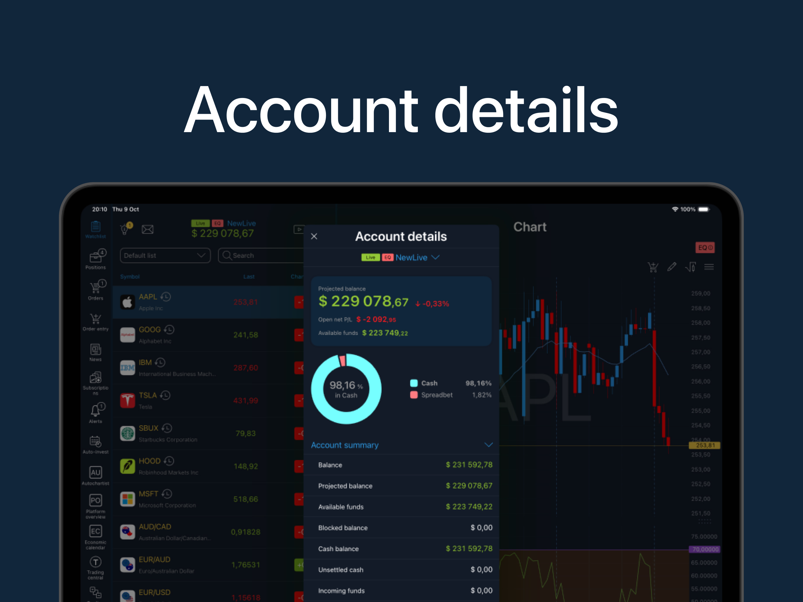 TraderEvolution screenshot 9