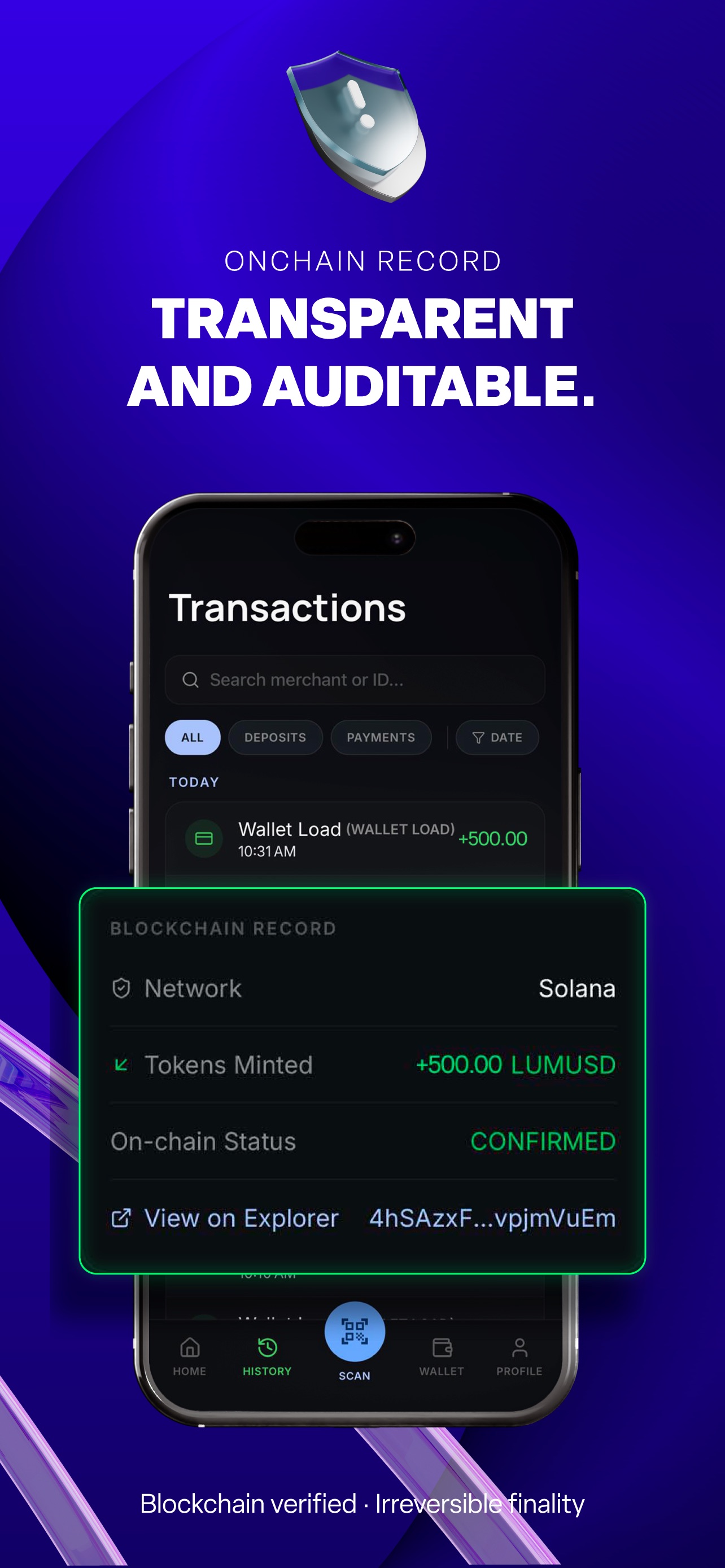 Screenshot 5 of Lumara Pay Wallet