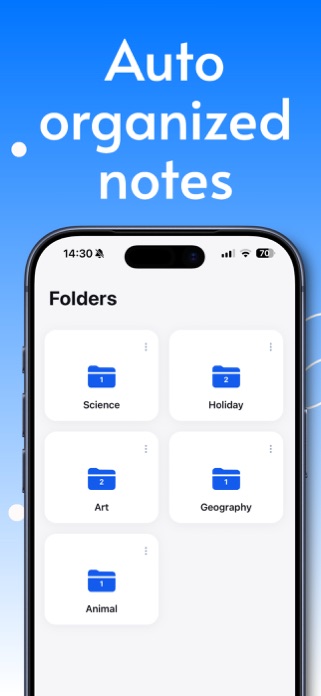 Noteleo: AI Note Taker & Study Screenshot 5 of 6