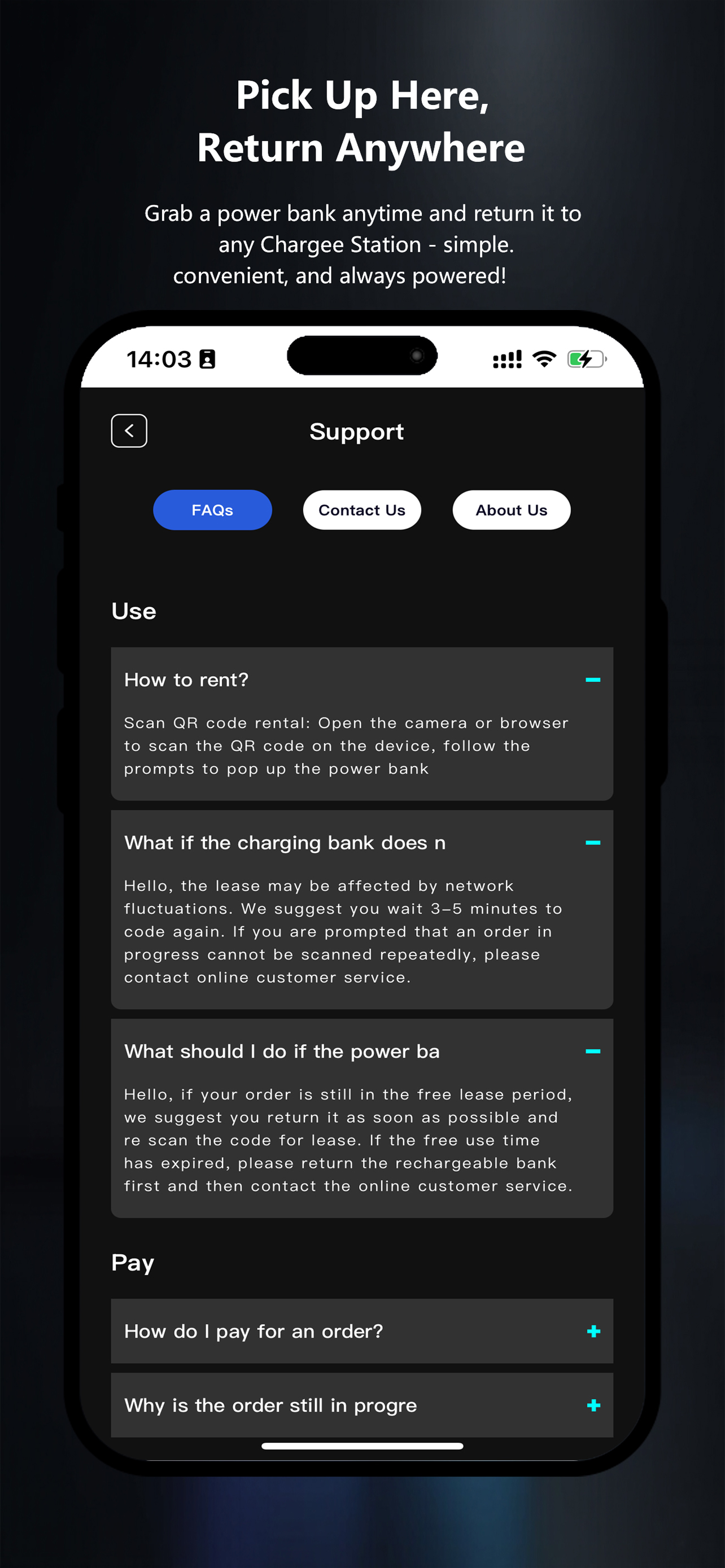 Chargee PH - Power Bank Rental screenshot 9