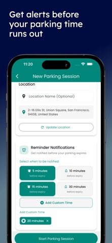 Parking Meter Reminder Screenshot 3 of 7