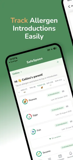 SafeSpoon: Allergen Tracker screenshot 1