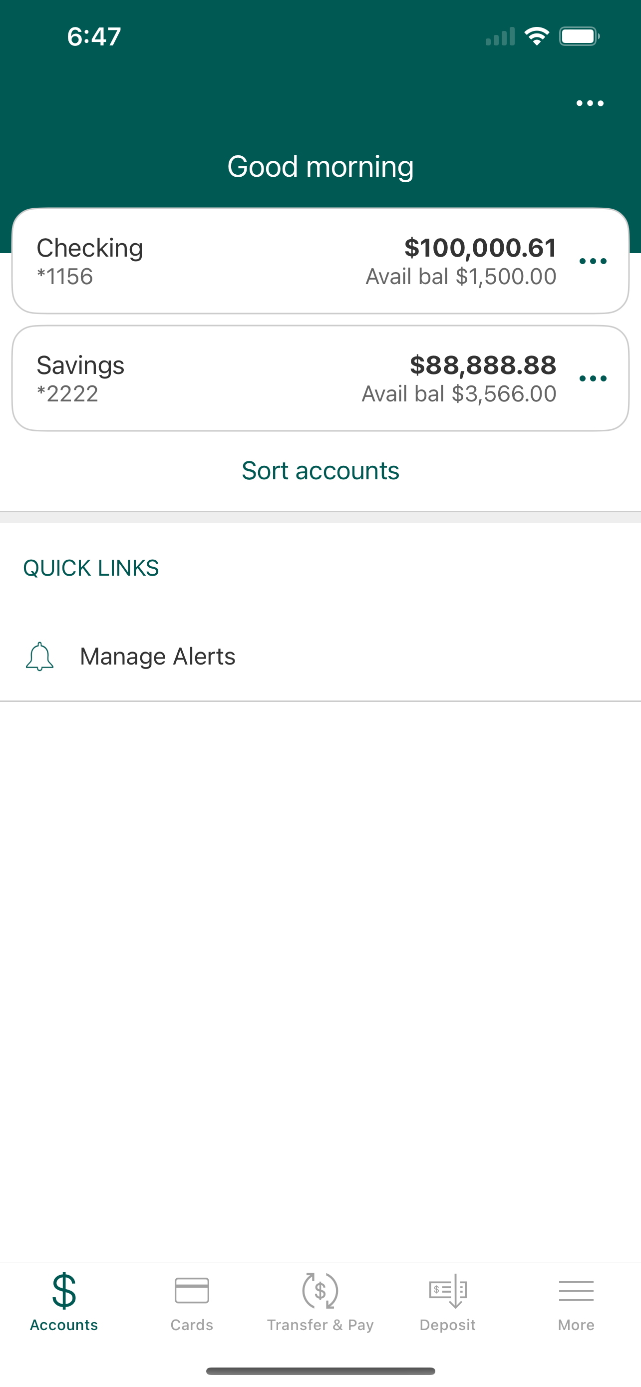 ESB Financial Mobile Banking screenshot 2