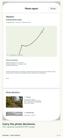 Wayfenn Photo Geotag screenshot 5