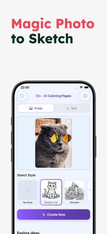 Elo: AI Coloring Book screenshot