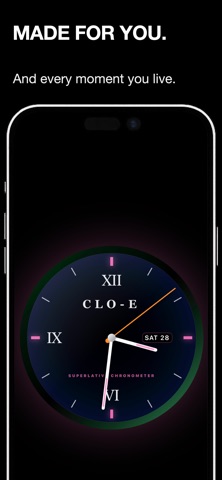 Clo-E – Minimal Clock Screenshot 6 of 10