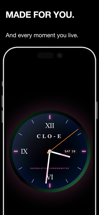 Clo-E – Minimal Clock Screenshot 6 of 10