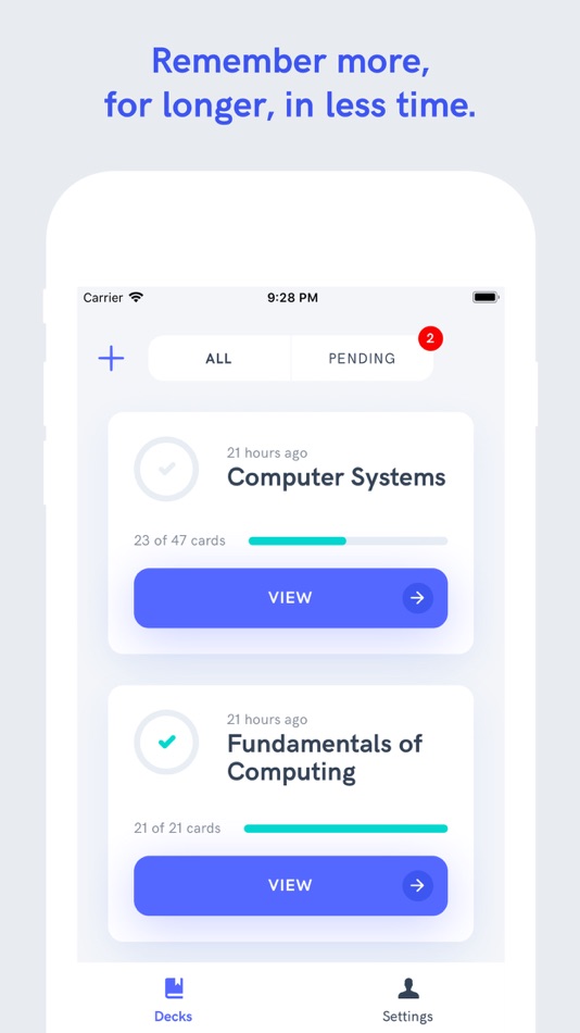 #1. Memoo - Spaced Repetition (iOS) 由: Andreu Pifarre