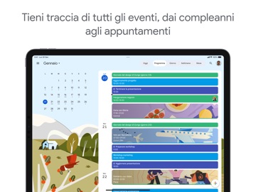 Google Calendar: organizzati App Store preview screenshot 9