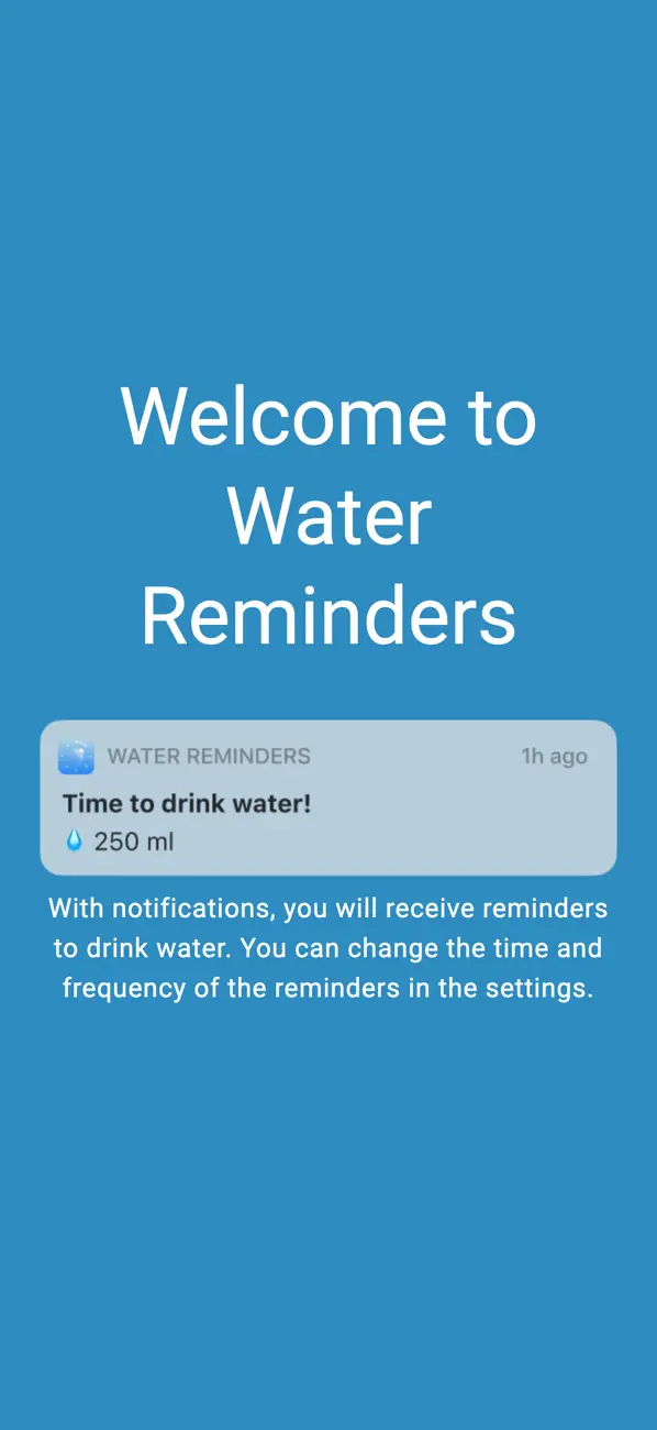 Screenshot #3 pour Drink Reminders