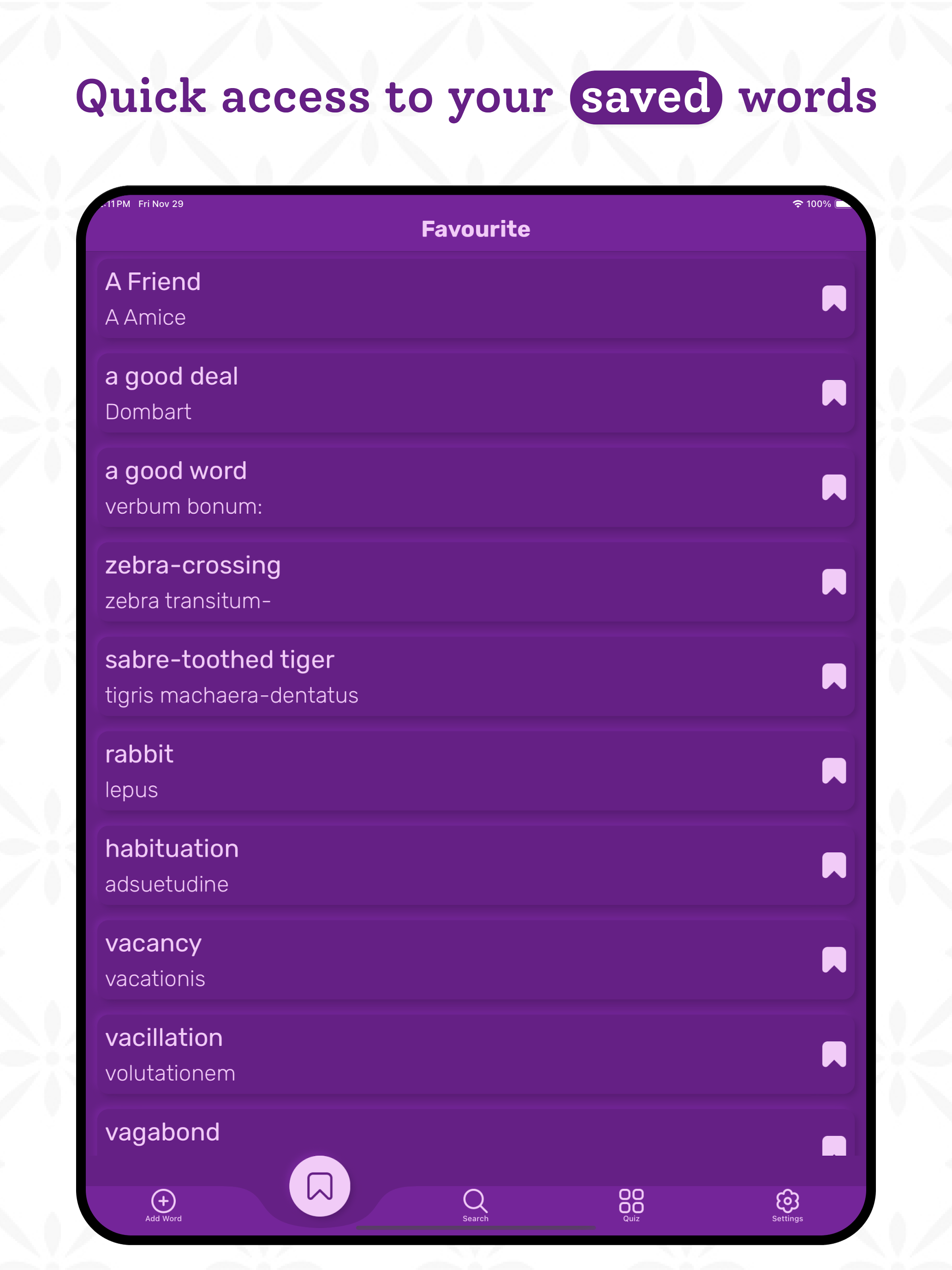 Latin | Latin Dictionary