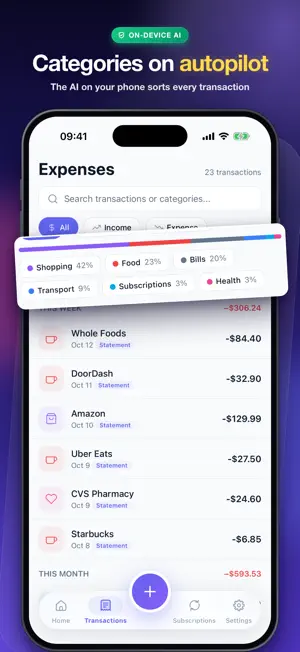 Ekstre Analiz: Expense Tracker screenshot 4