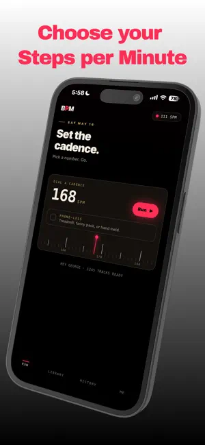 BPM - Beats Per Mile screenshot 2