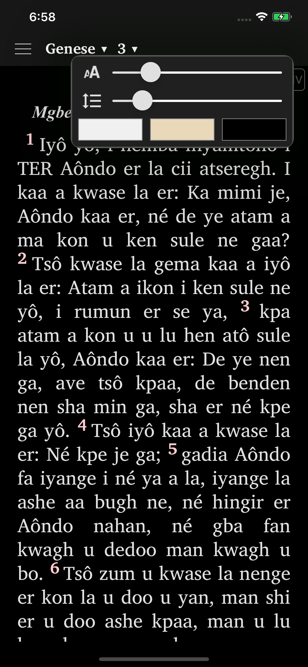 Tiv Bible
