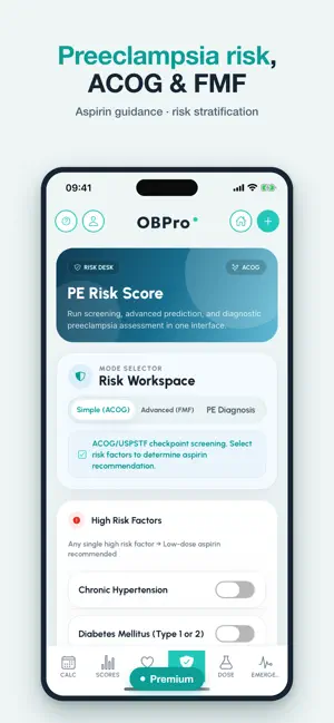 OBPro Obstetric Assistant iPhone screenshot 6