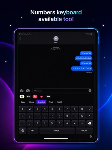 Keyboard Fonts & Cursive Text iPad screenshot