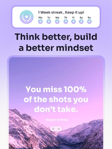 Inspire: Daily Motivation iPad screenshot
