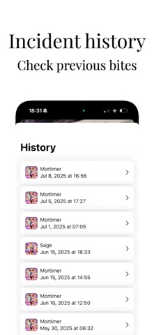 Tick Finder & Logger: Tickly iPhone screenshot