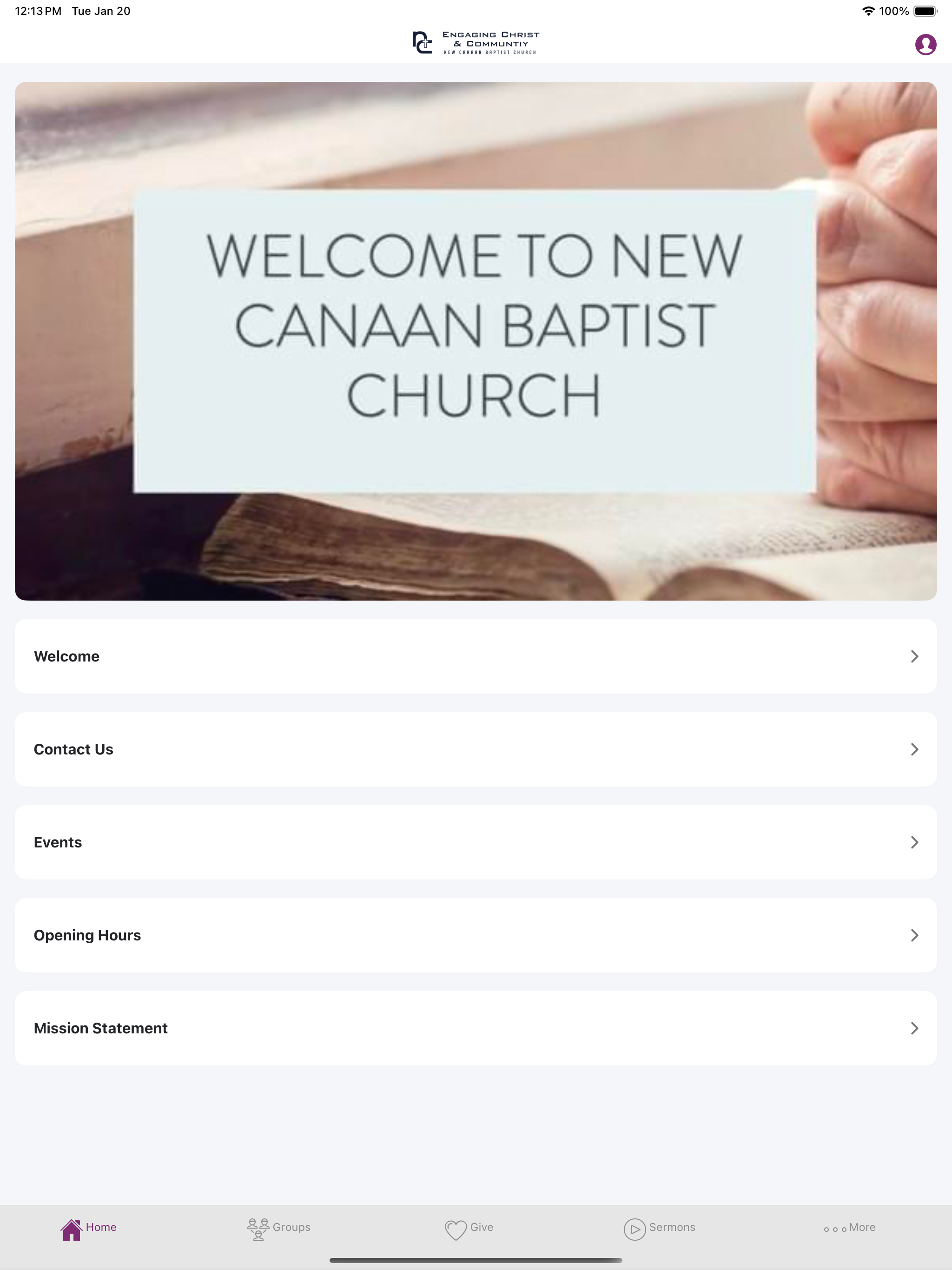 New Canaan Church screenshot 4
