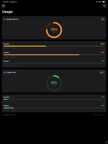 Model Usage iPad screenshot 2