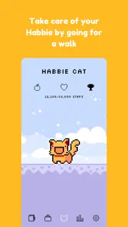 habbie: step tracker & pet iphone screenshot 2