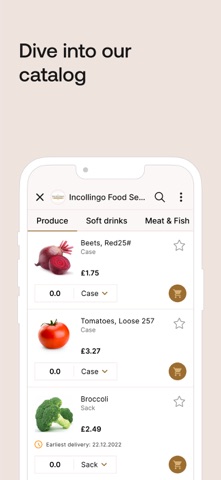 Incollingo Food Service screenshot