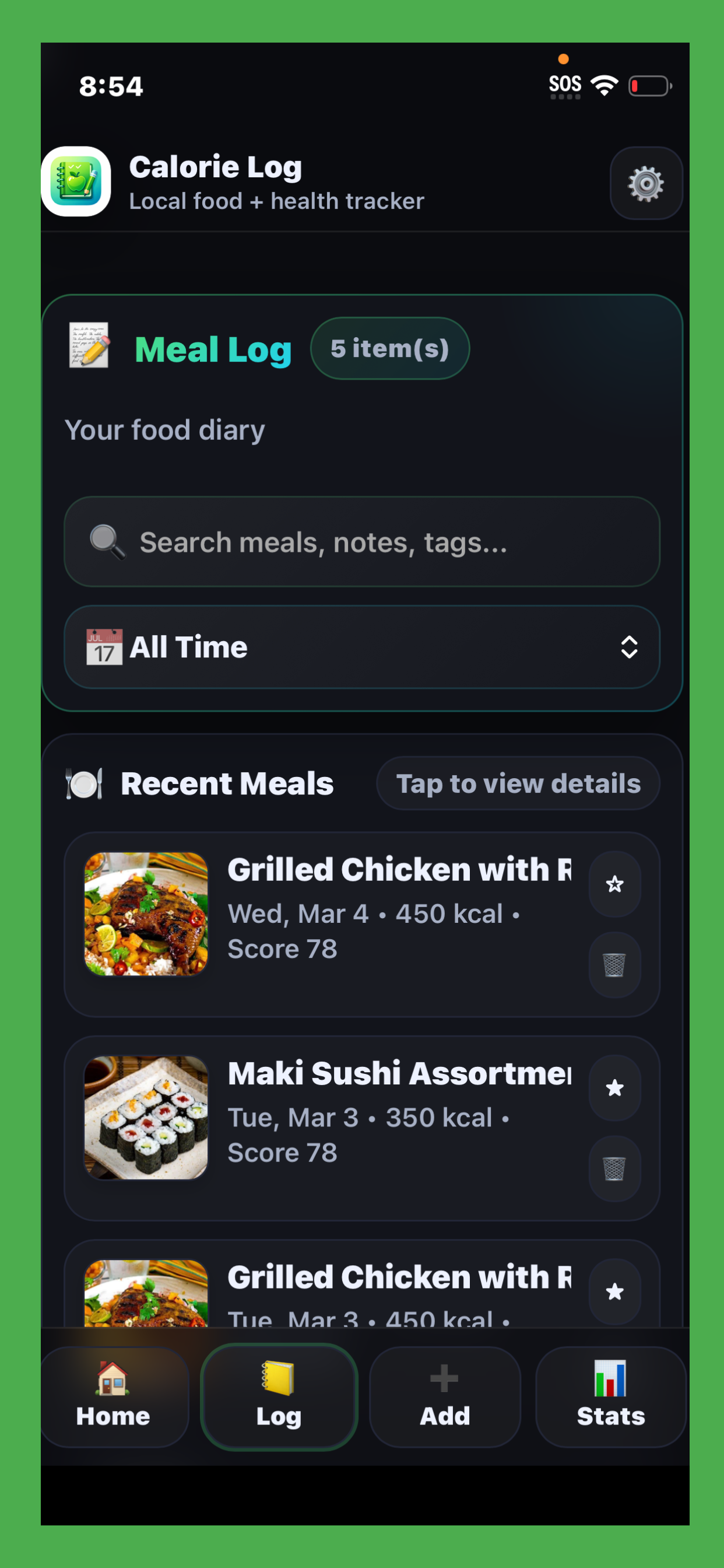 Calorie Log-AI Calorie Tracker