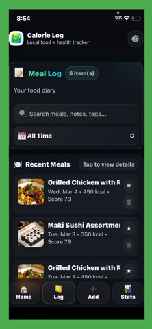 Calorie Log-AI Calorie Tracker Screenshot 3 of 7