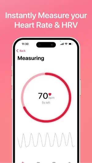 Heart Rate Monitor－HR Tracker screenshot 1
