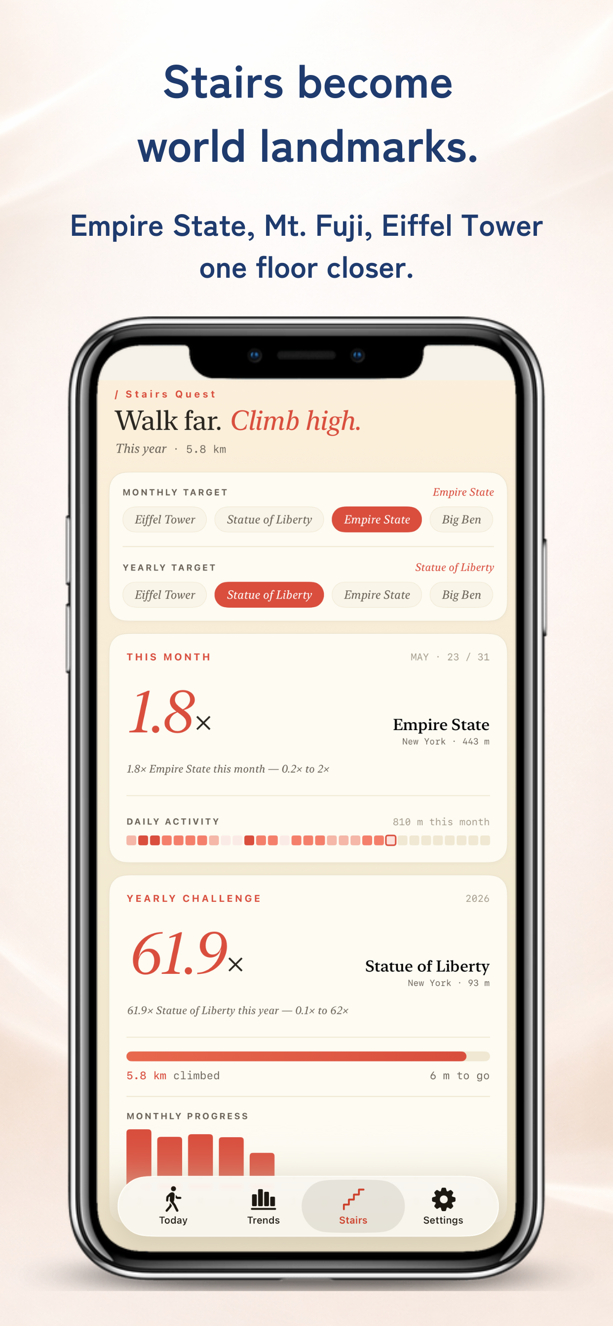 Pacely Step: Pedometer Calm screenshot 4