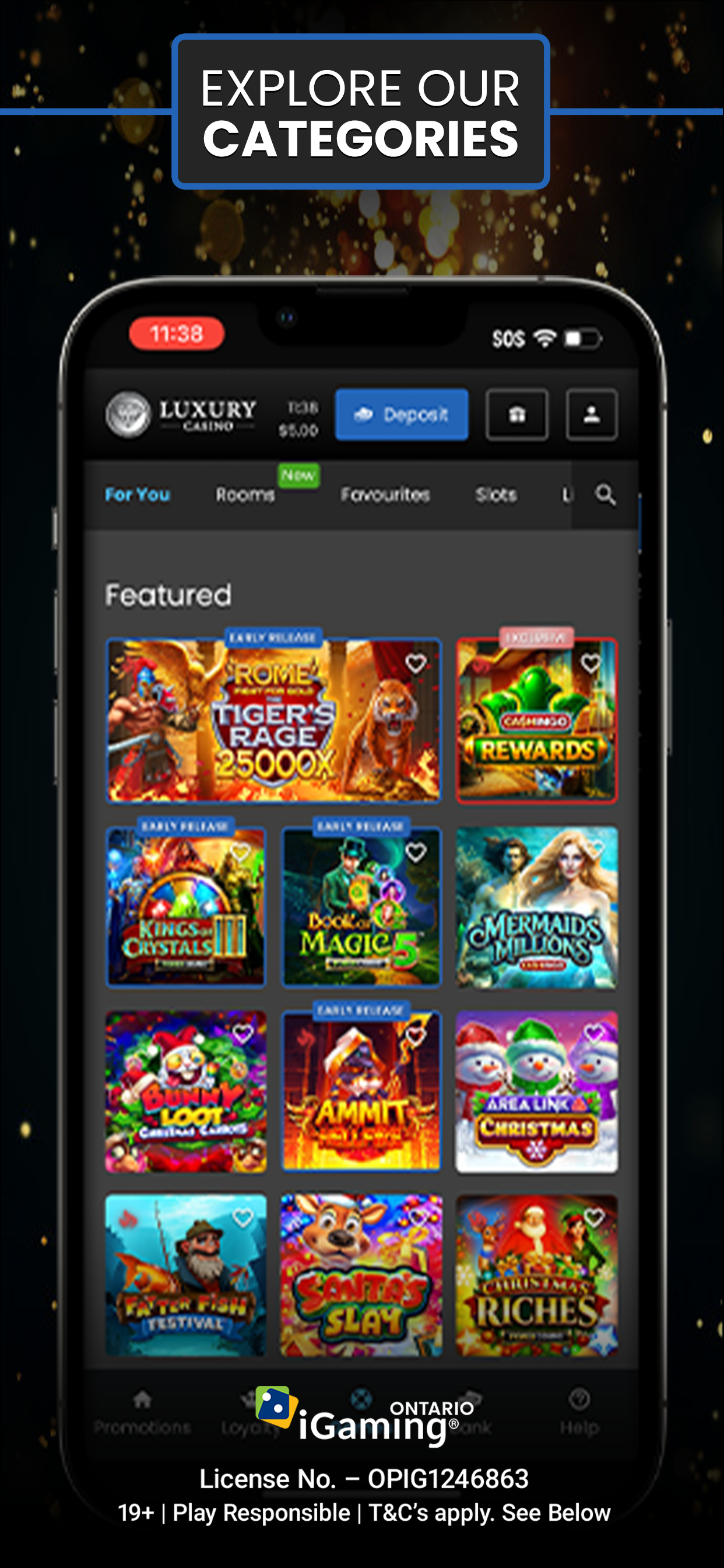 Luxury Casino Ontario screenshot 5