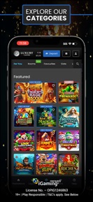 Luxury Casino Ontario screenshot