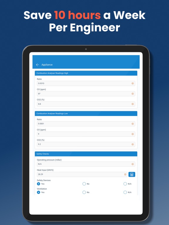 Screenshot #6 pour Gas Engineer Software