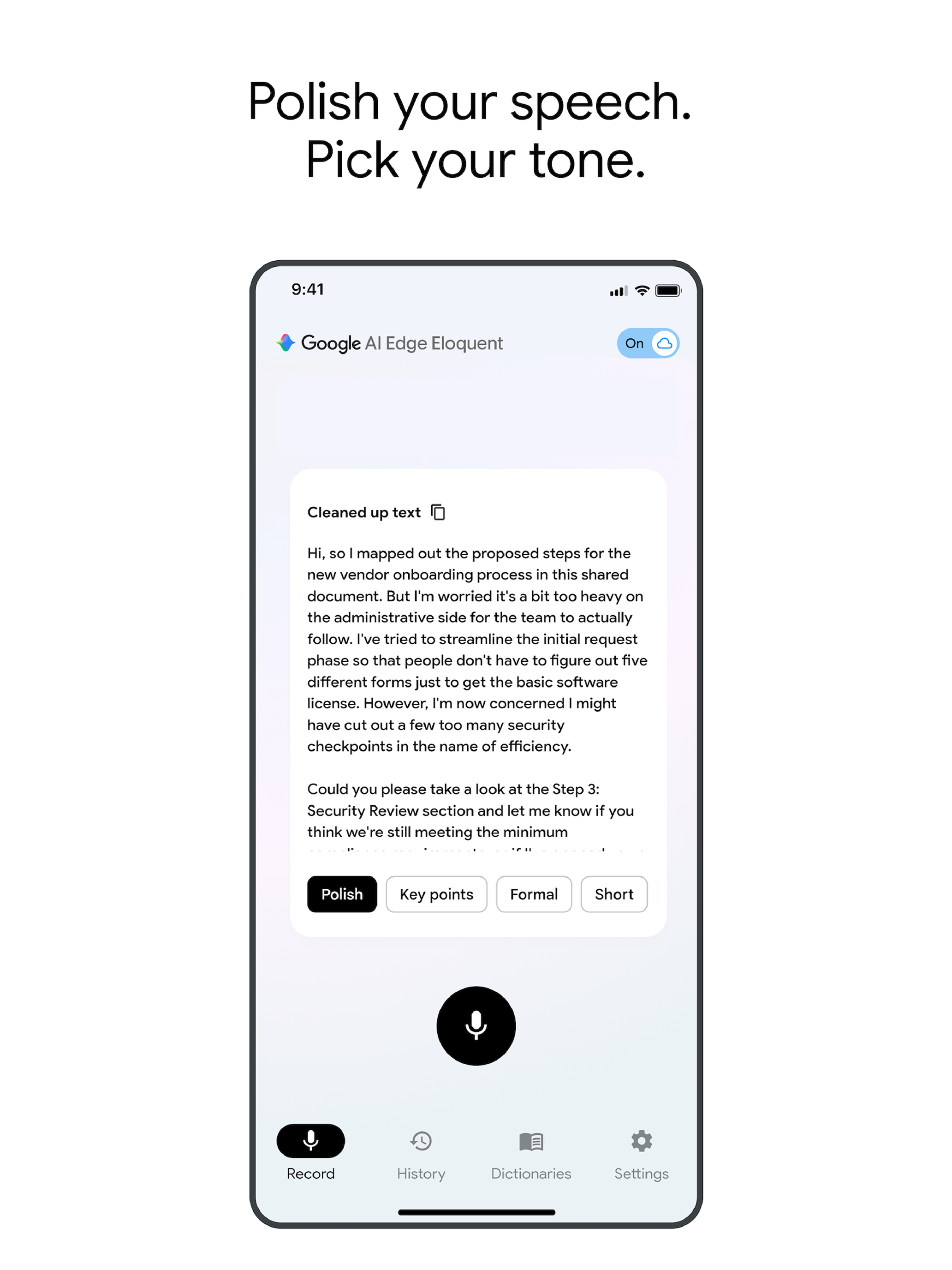 Google AI Edge Eloquent