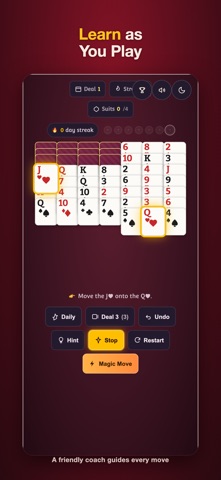 Scorpion Solitaire: Coach Screenshot 3 of 6