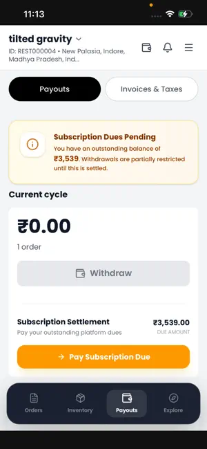 SwitchEats Partner screenshot 3