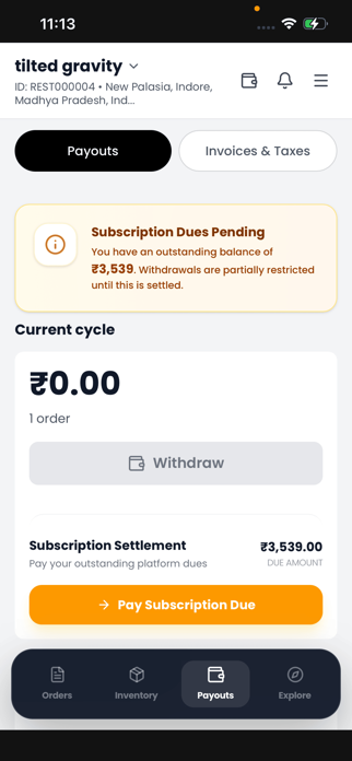 SwitchEats Partner Screenshot 3 of 4