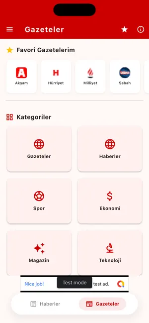 Gazeteler Son Dakika Haberler screenshot 4