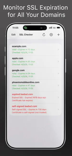SSL Checker - Sys admin tools screenshot 1