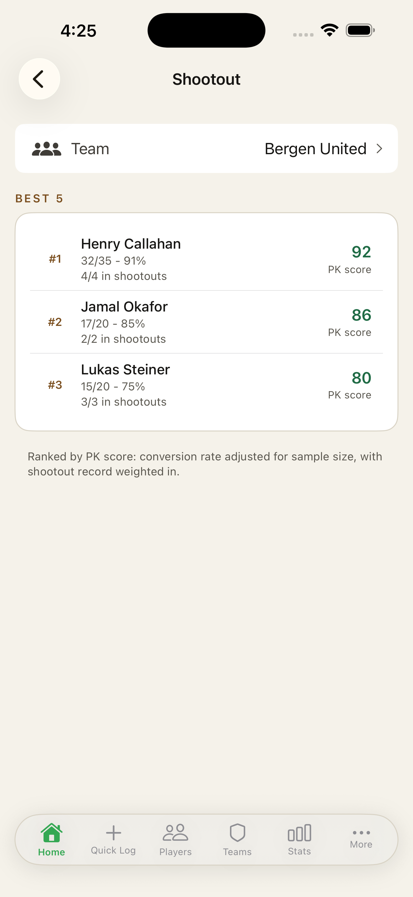 PKStat screenshot 5
